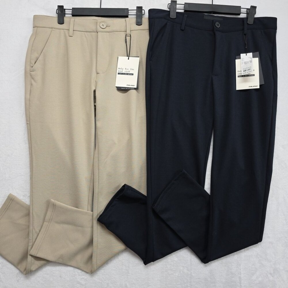 Blend Khaki & Navy All Day Everyday Denim Only For Real Rich Men 32x32 2 PAIRS